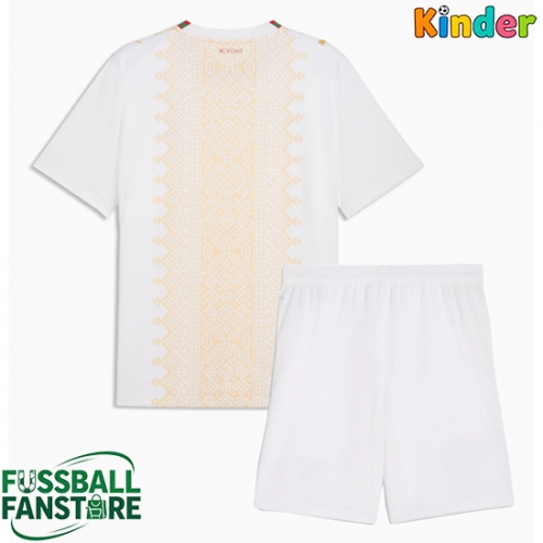 Marokko Replik Auswärtstrikot Kinder WM 2026 Kurzarm (+ Kurze Hosen)